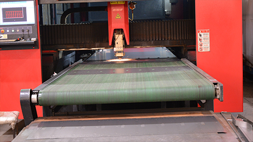 Automated sheet metal processing and curing line for Phone Charging Cart / Cabinet/ Station panels