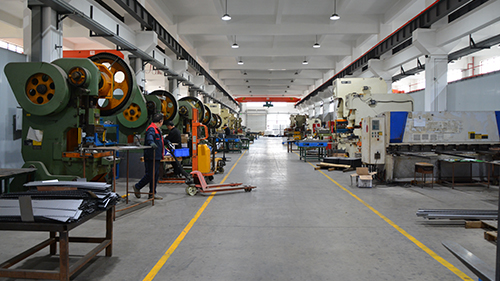 Industrial punch press production line for precision stamping of Tablet & Laptop Charging Cart / Trolley parts