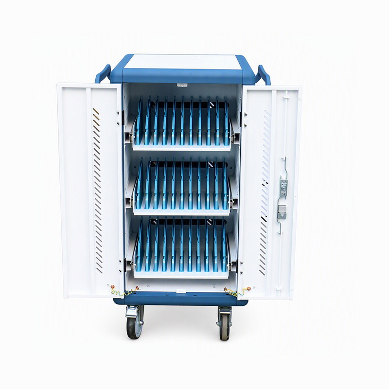 AD Aluminum alloy Series 30 way AC charging notebook charging cart