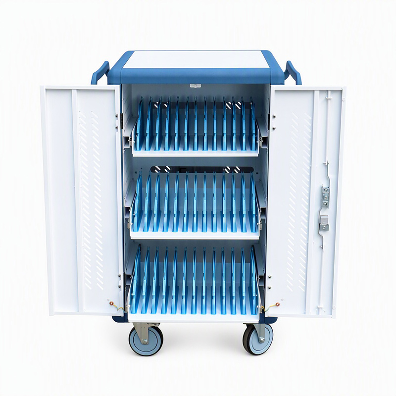 AD Aluminum alloy Series 36 way AC charging notebook charging cart