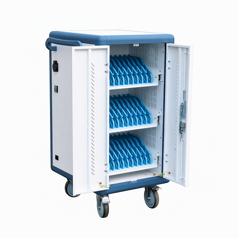 AD Aluminum alloy Series 30 way AC charging notebook charging cart