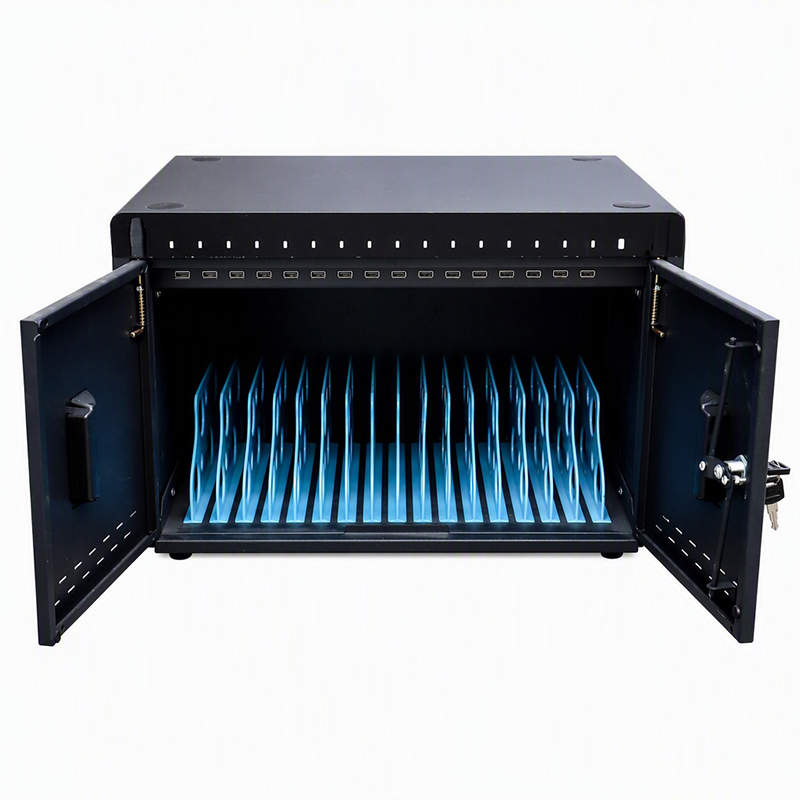 E Series 16-Slot Smart USB-A QC Fast Charging Cart