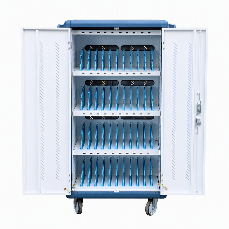 AD Aluminum alloy Series 40 way AC /USB A charging notebook charging cart