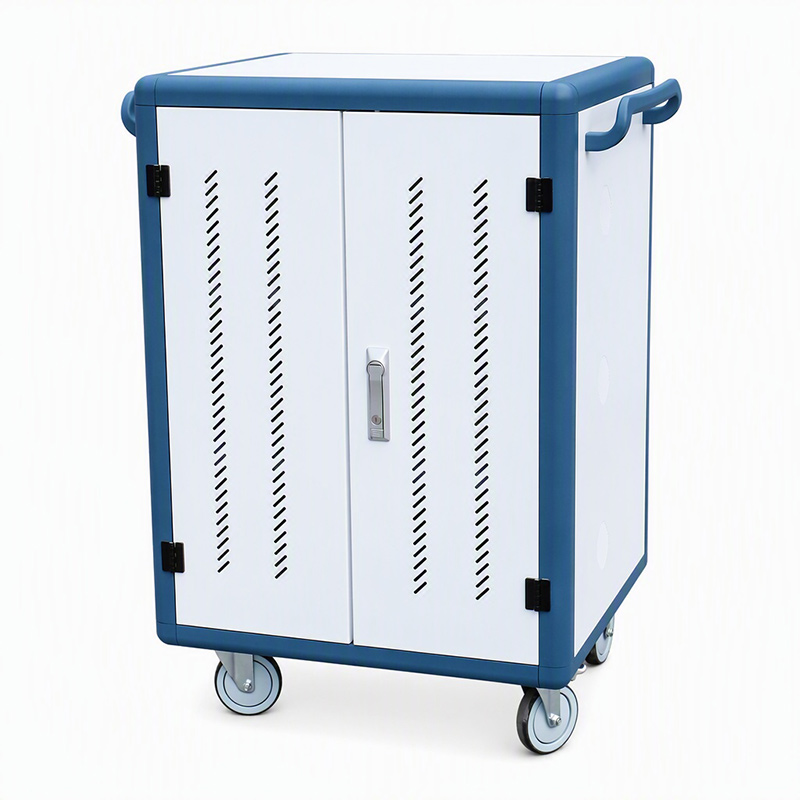 AD Aluminum alloy Series 30 way AC /USB A charging notebook charging cart