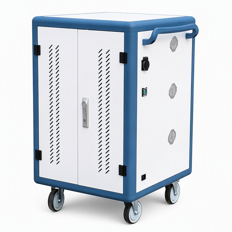 img of 36 way Laptop Charging Cart on Wheels for Classroom