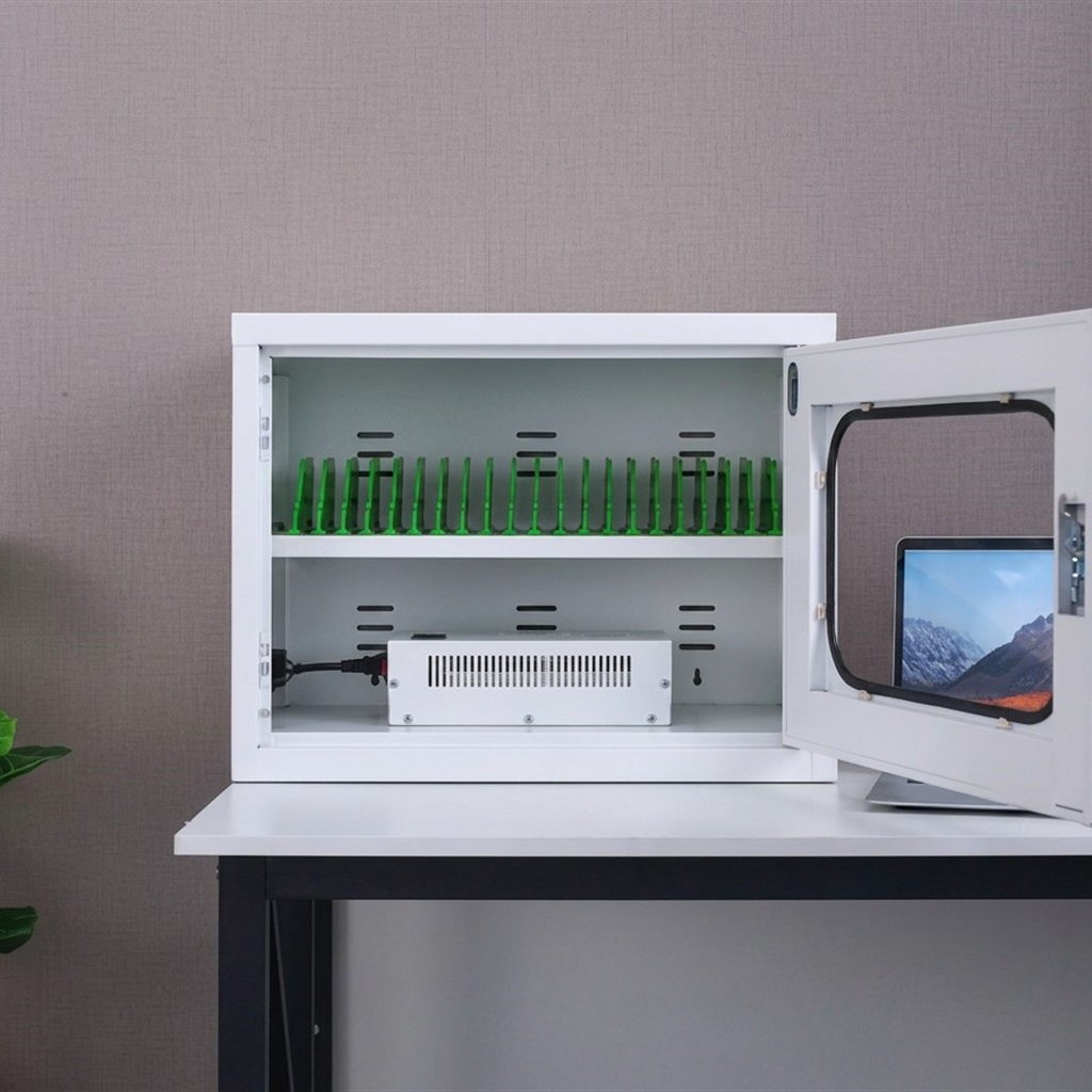 20-Slot Desktop/Countertop Phone Charging Locker station