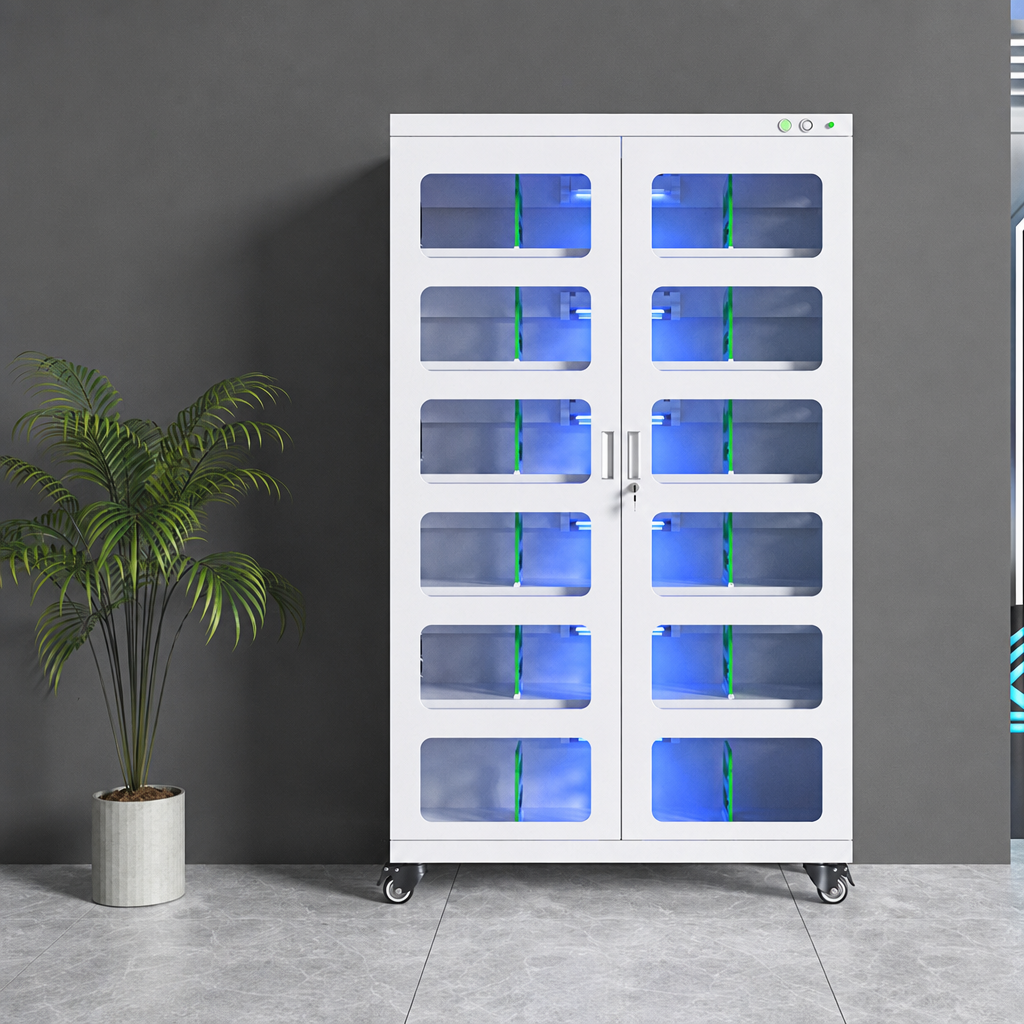 LK-VR Smart VR Headset Charging & Disinfection Cabinet Series