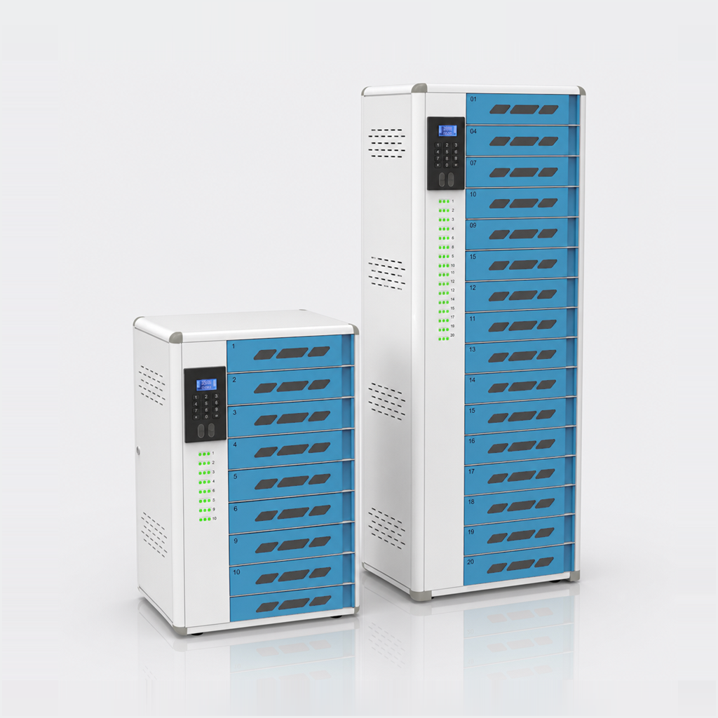 16-Slot Smart Charging Storage Locker