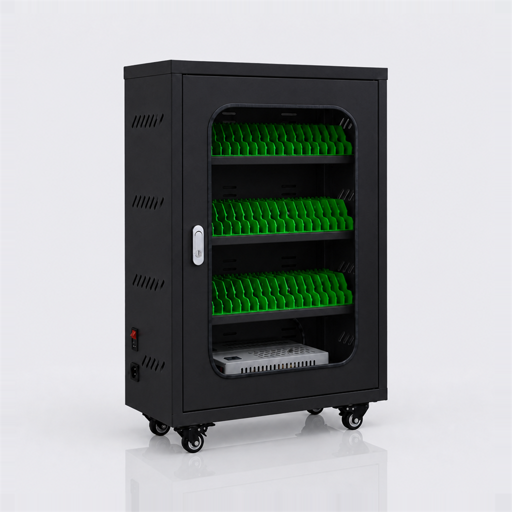 60-Slot Triple-Tier Flagship  phone lockers with chargers