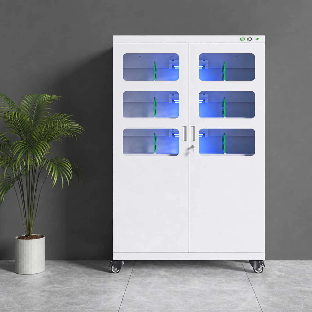 LK-VR Smart VR Headset Charging & Disinfection Cabinet Series