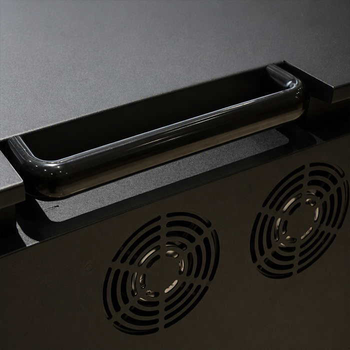 Cooling fan heat dissipation for 65W Type-C charging cart