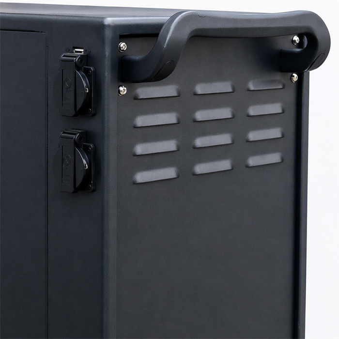 60-Slot Charging Cart for Tablets Built with a cold-rolled steel structure 60-Slot Charging Cart for Tablets Built with a cold-rolled steel structure