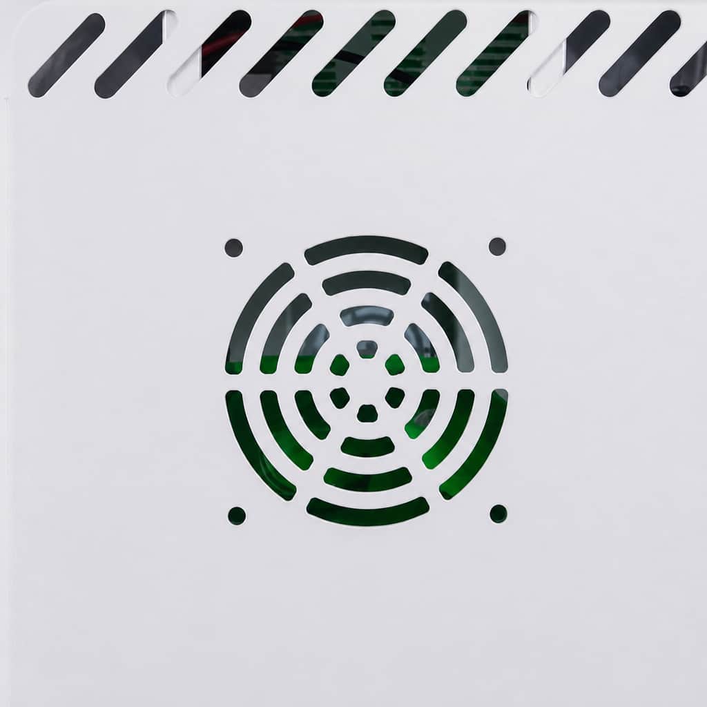 Ventilation and heat dissipation design for desktop countertop phone charging locker station